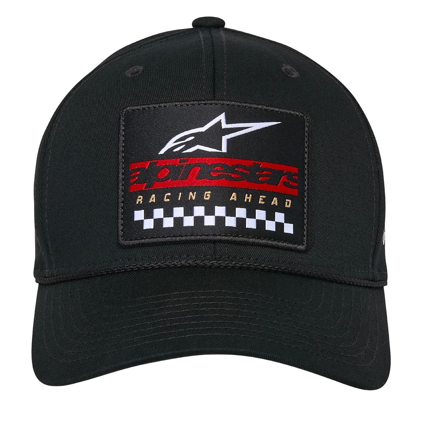 czapka z daszkiem Alpinestars Matrix Snapback - Black - men´s