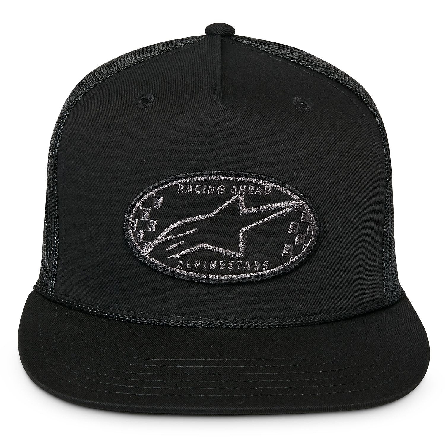 czapka z daszkiem Alpinestars Contender Trucker - Black/Black - men´s