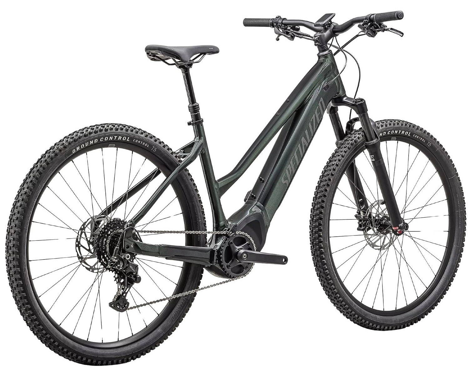 elektrokolo Specialized Tero 4.0 Step Through NB 29" 710 Wh - Oak Green Metallic/Smoke