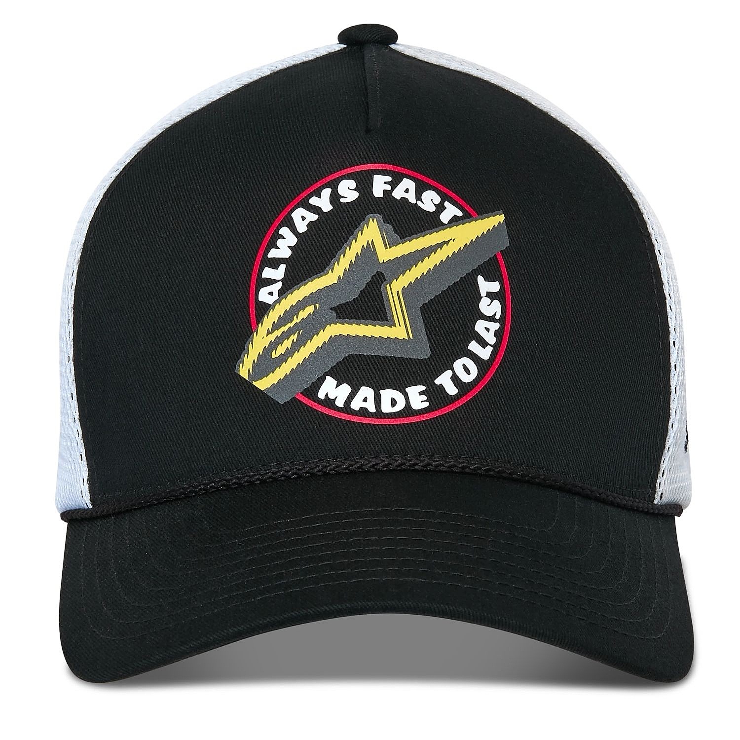 Kappe Alpinestars Aorbit Trucker - Black/White - men´s