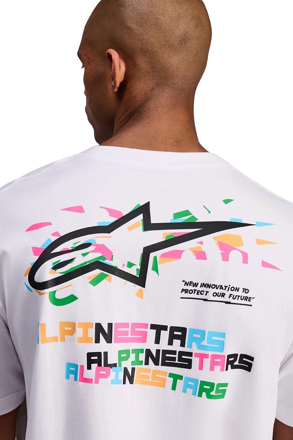 koszulka Alpinestars Wild Oversized CSF - White - men´s