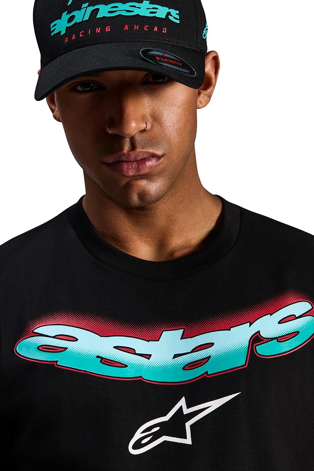 T-Shirt Alpinestars Ellipsoid CSF - Black - men´s