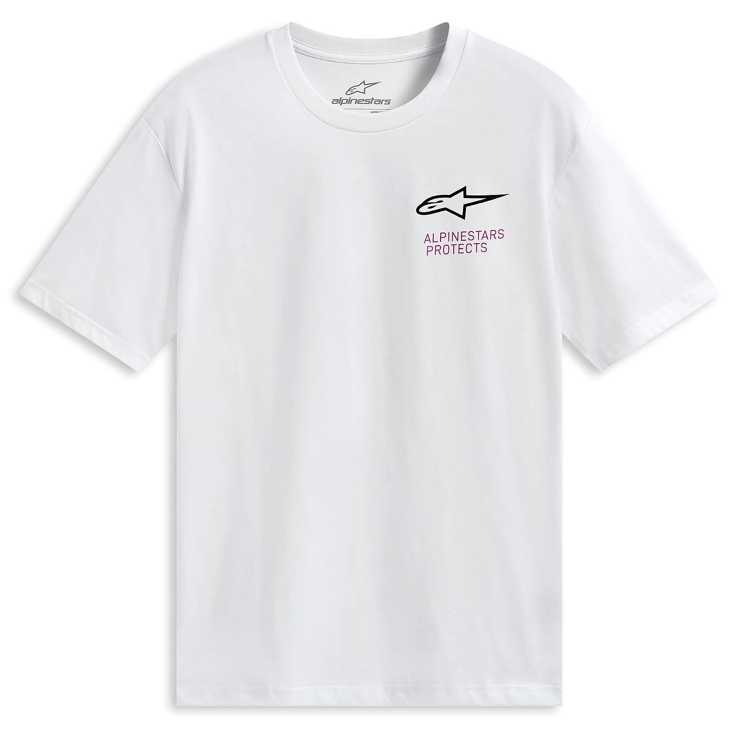 T-Shirt Alpinestars Pop Helmet CSF - White - men´s