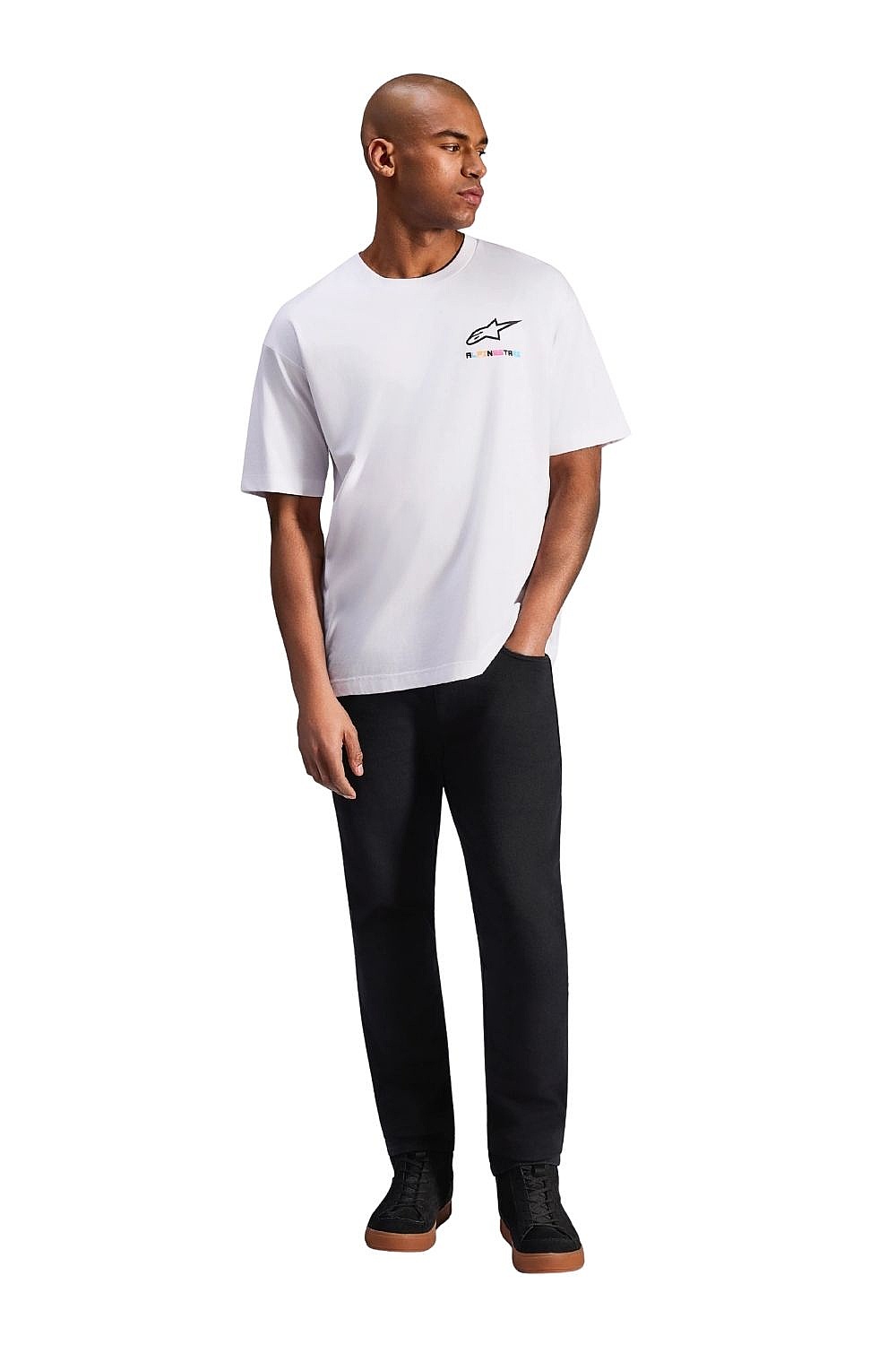 koszulka Alpinestars Wild Oversized CSF - White - men´s
