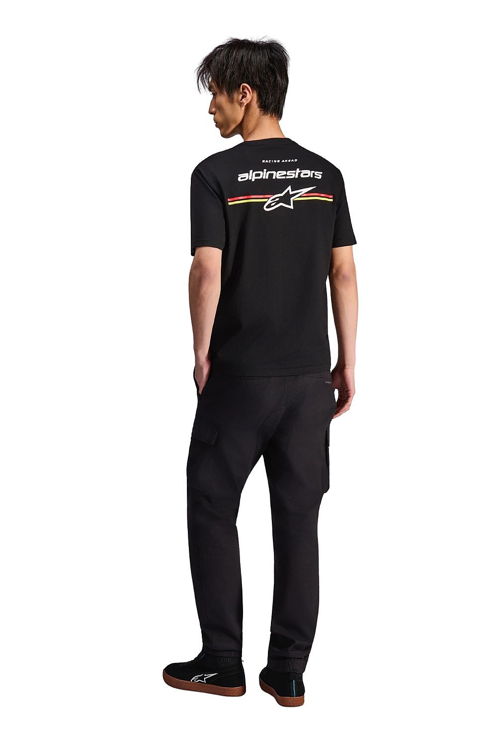 T-Shirt Alpinestars Lanes CSF - Black - men´s