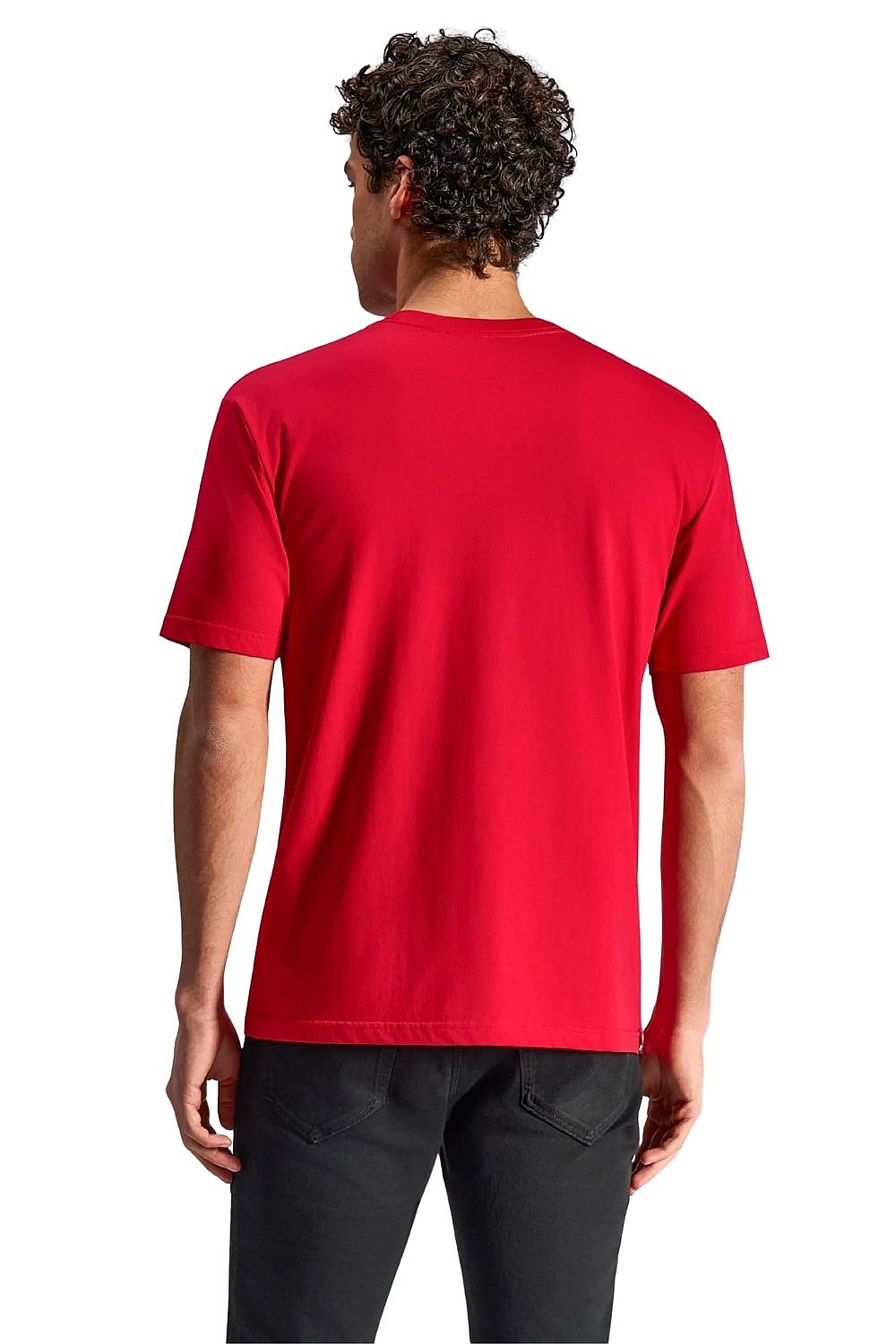 T-Shirt Alpinestars Ride 4.0 CSF - Red/Hi Vis Yellow/Black - men´s