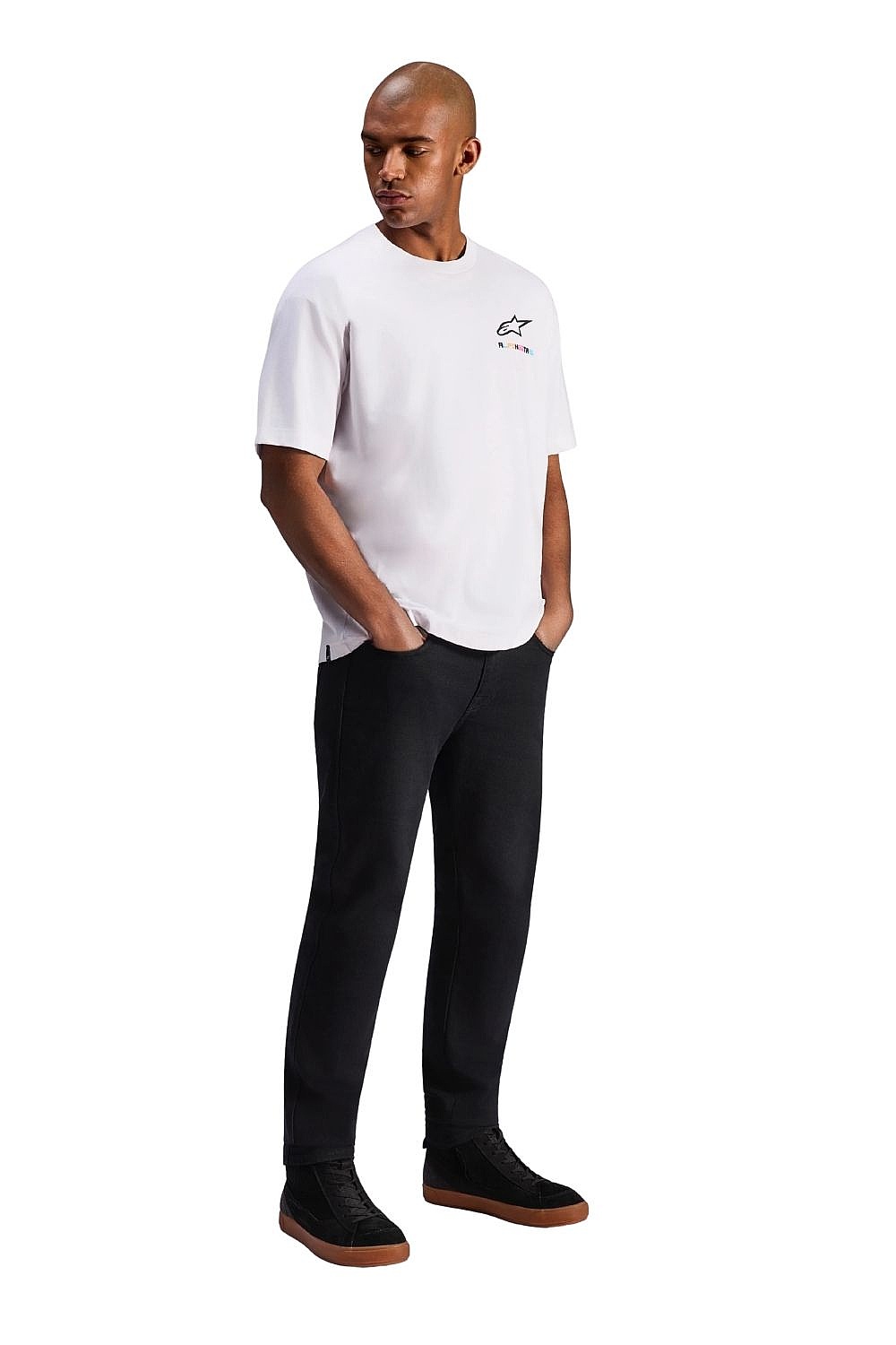 koszulka Alpinestars Wild Oversized CSF - White - men´s