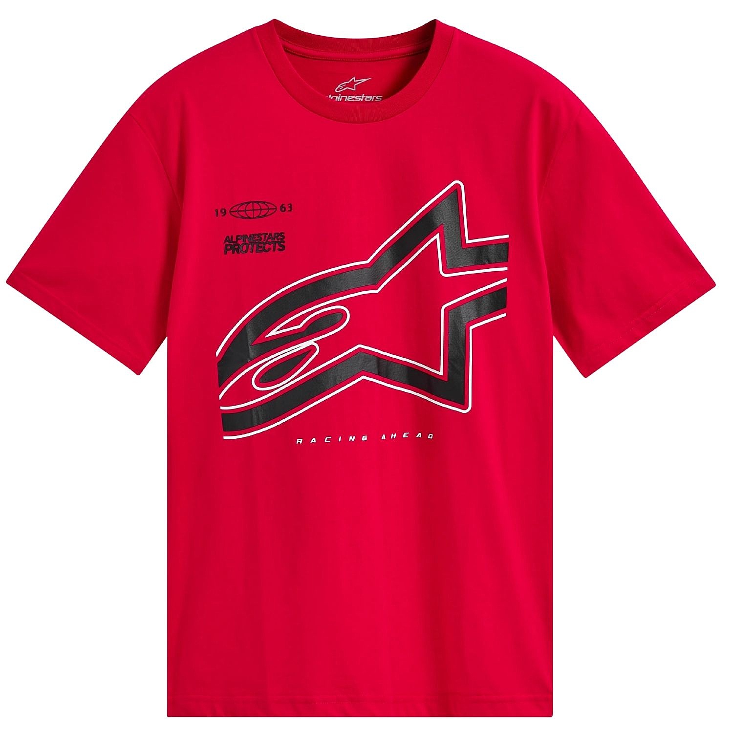 T-Shirt Alpinestars Authority CSF - Red - men´s