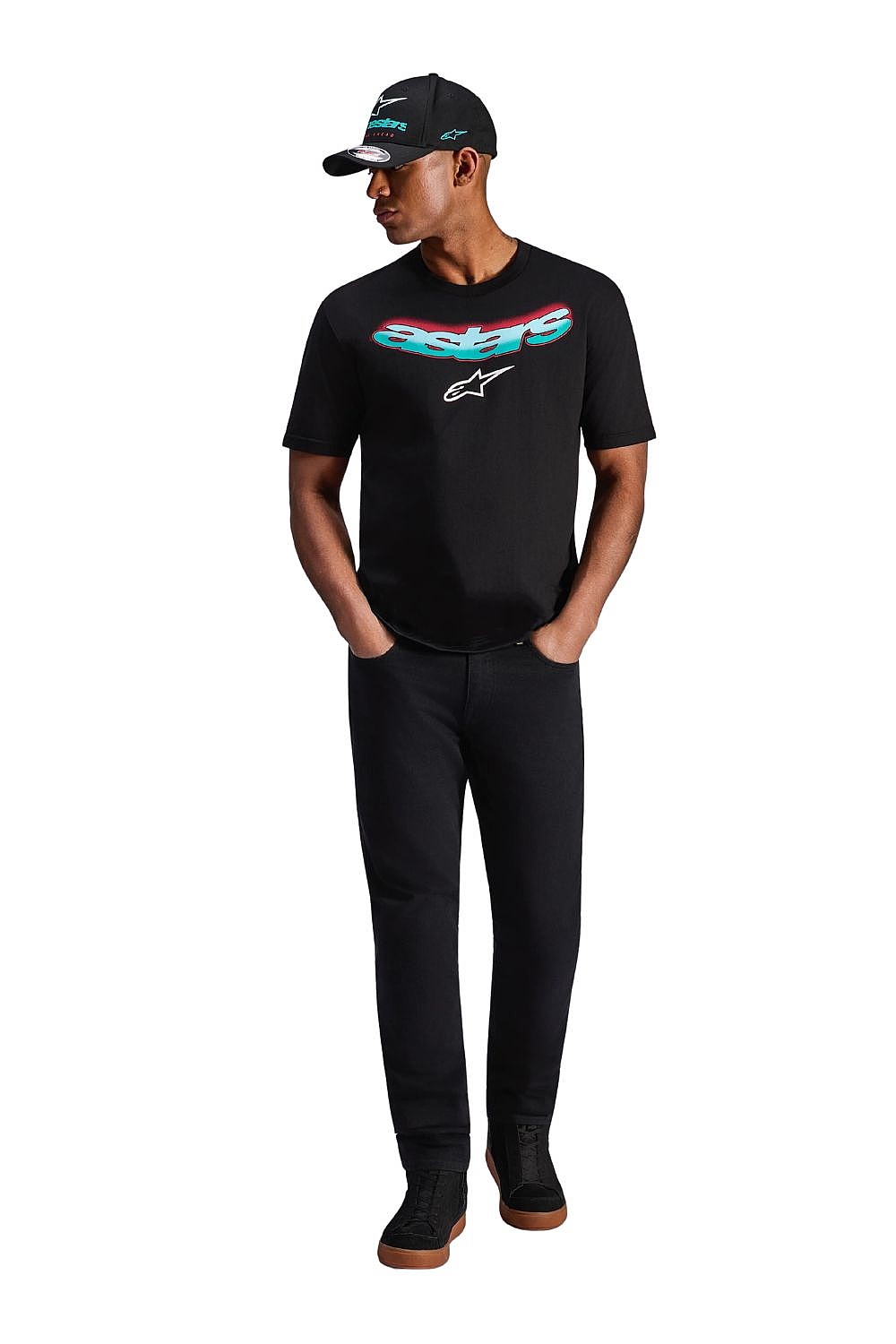 T-Shirt Alpinestars Ellipsoid CSF - Black - men´s