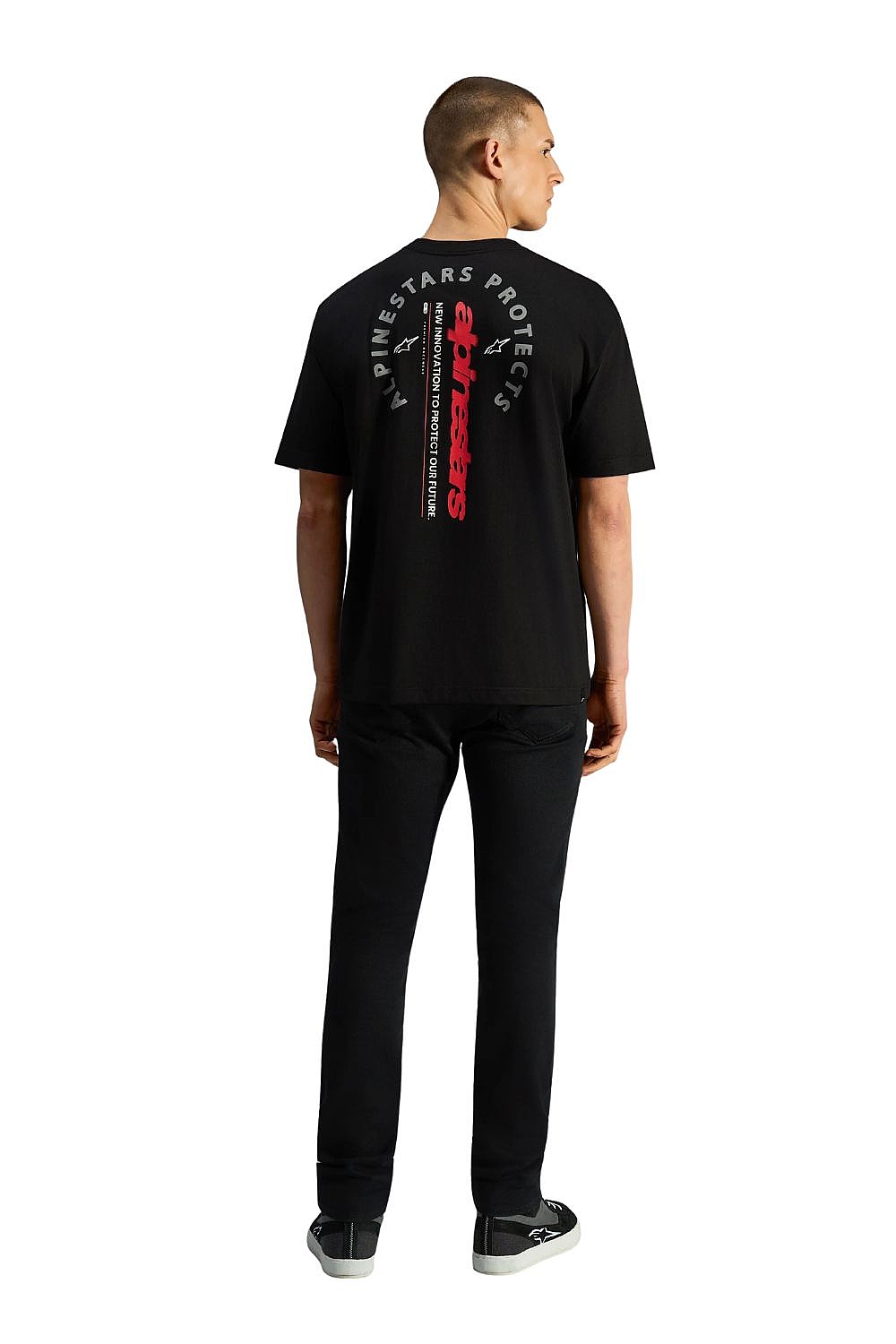 T-Shirt Alpinestars Overhang Oversized CSF - Black - men´s