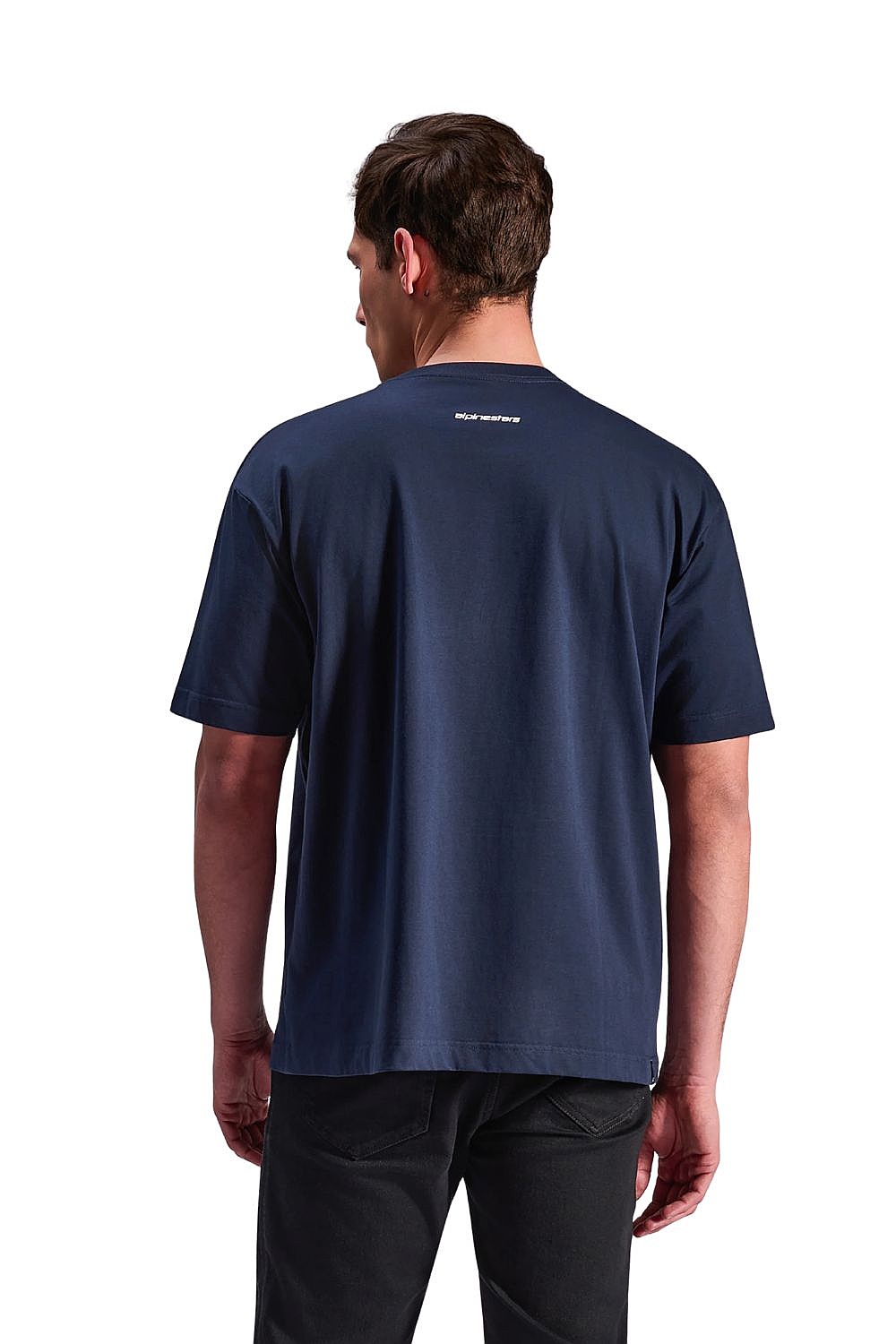 tričko Alpinestars Focused Oversized CSF - Navy - men´s