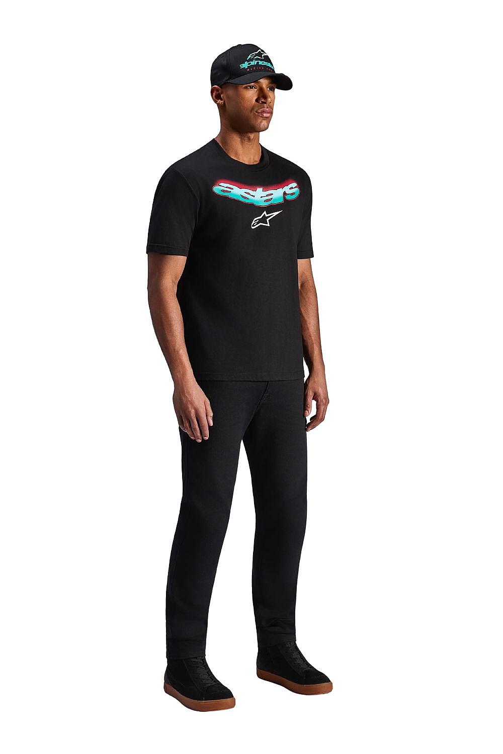 T-Shirt Alpinestars Ellipsoid CSF - Black - men´s