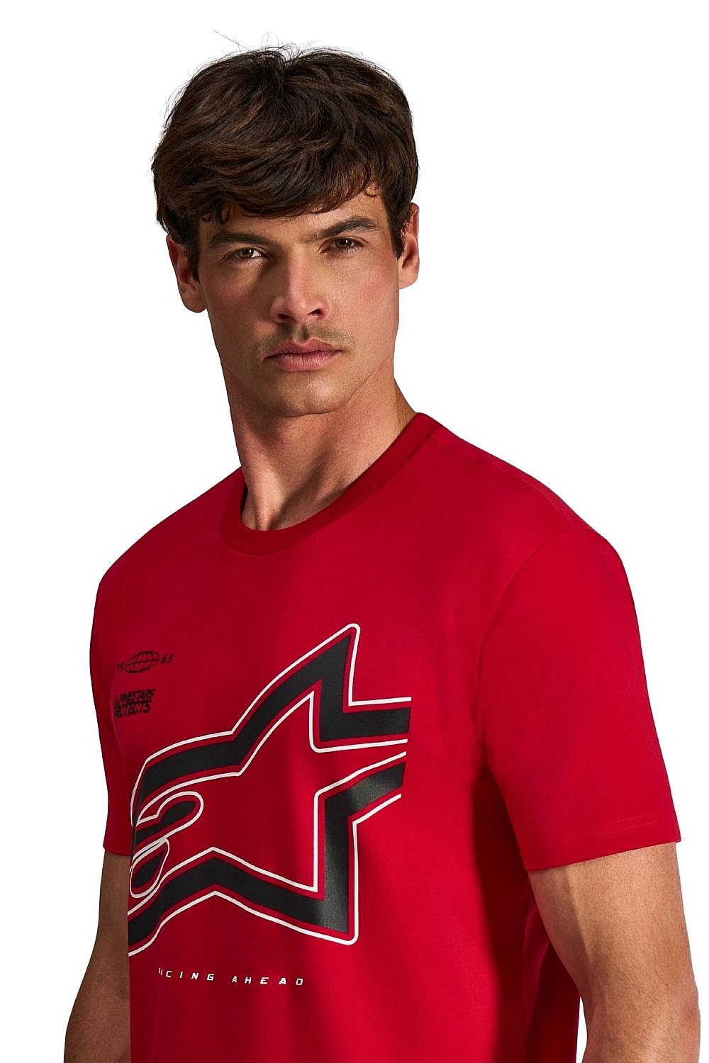 T-Shirt Alpinestars Authority CSF - Red - men´s