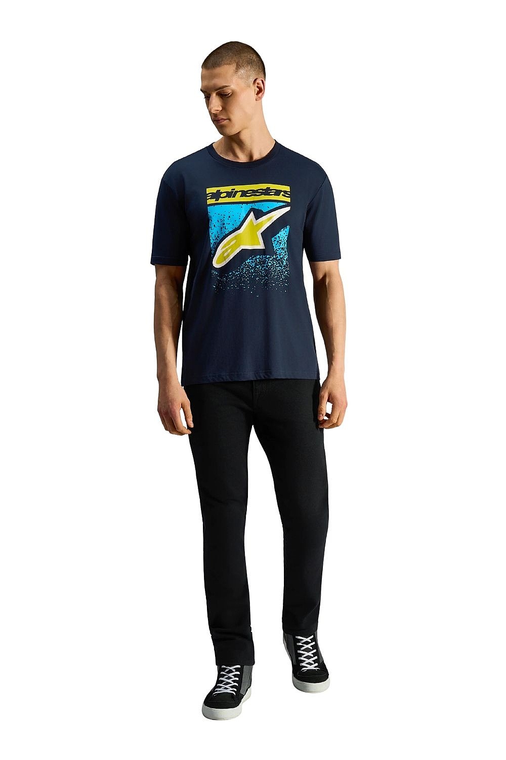 T-Shirt Alpinestars Noka CSF - Navy - men´s