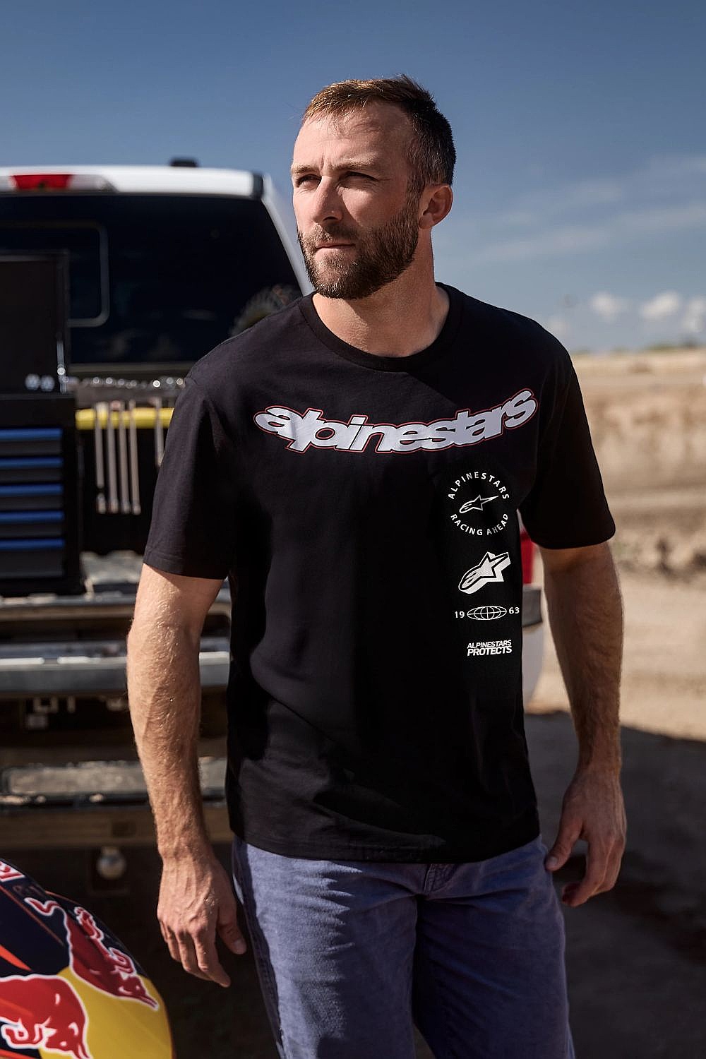 koszulka Alpinestars Abus CSF - Black - men´s