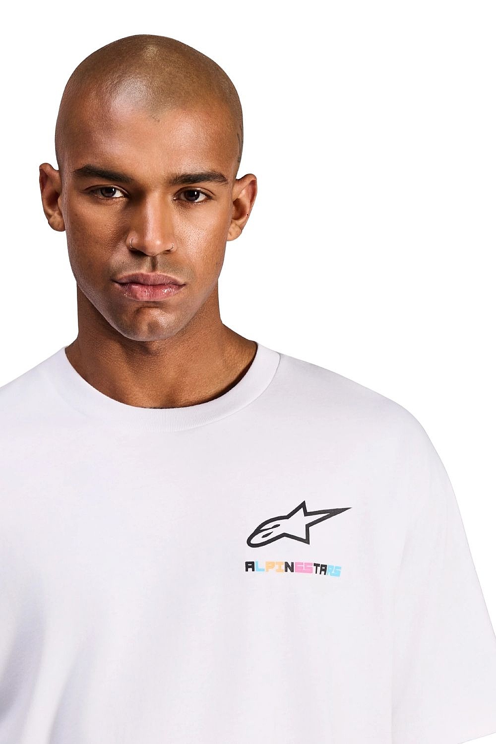 koszulka Alpinestars Wild Oversized CSF - White - men´s