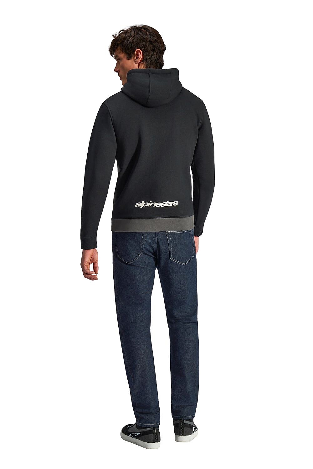 bluza Alpinestars Parallel Hoodie - Black/Gunmetal - men´s