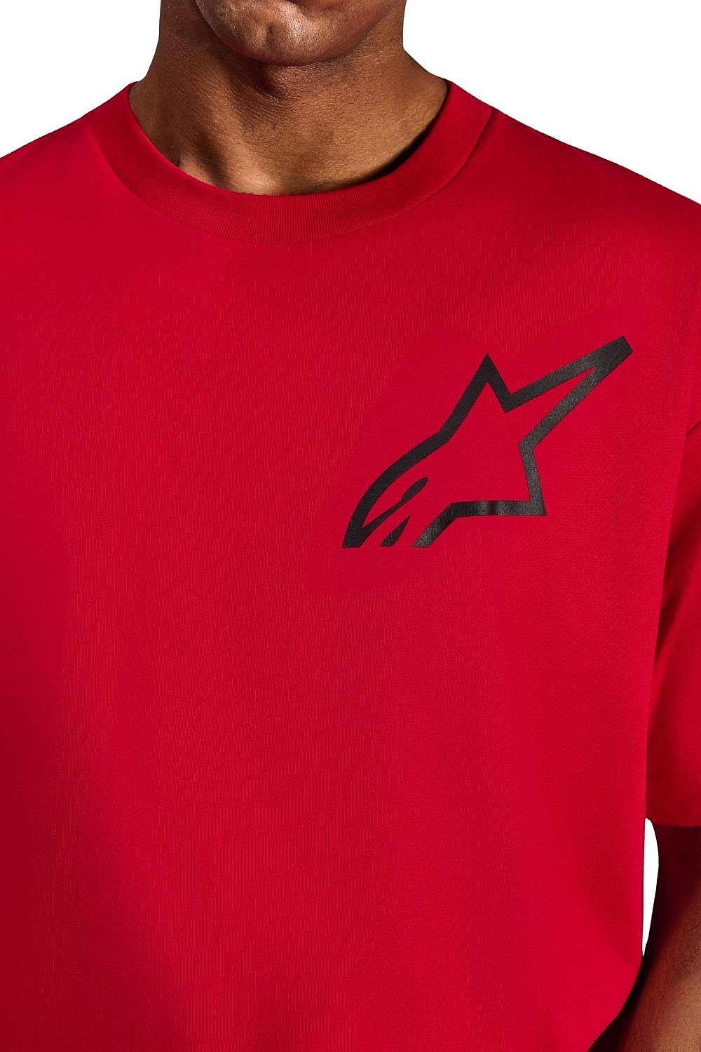 T-Shirt Alpinestars One Oversized CSF - Red - men´s