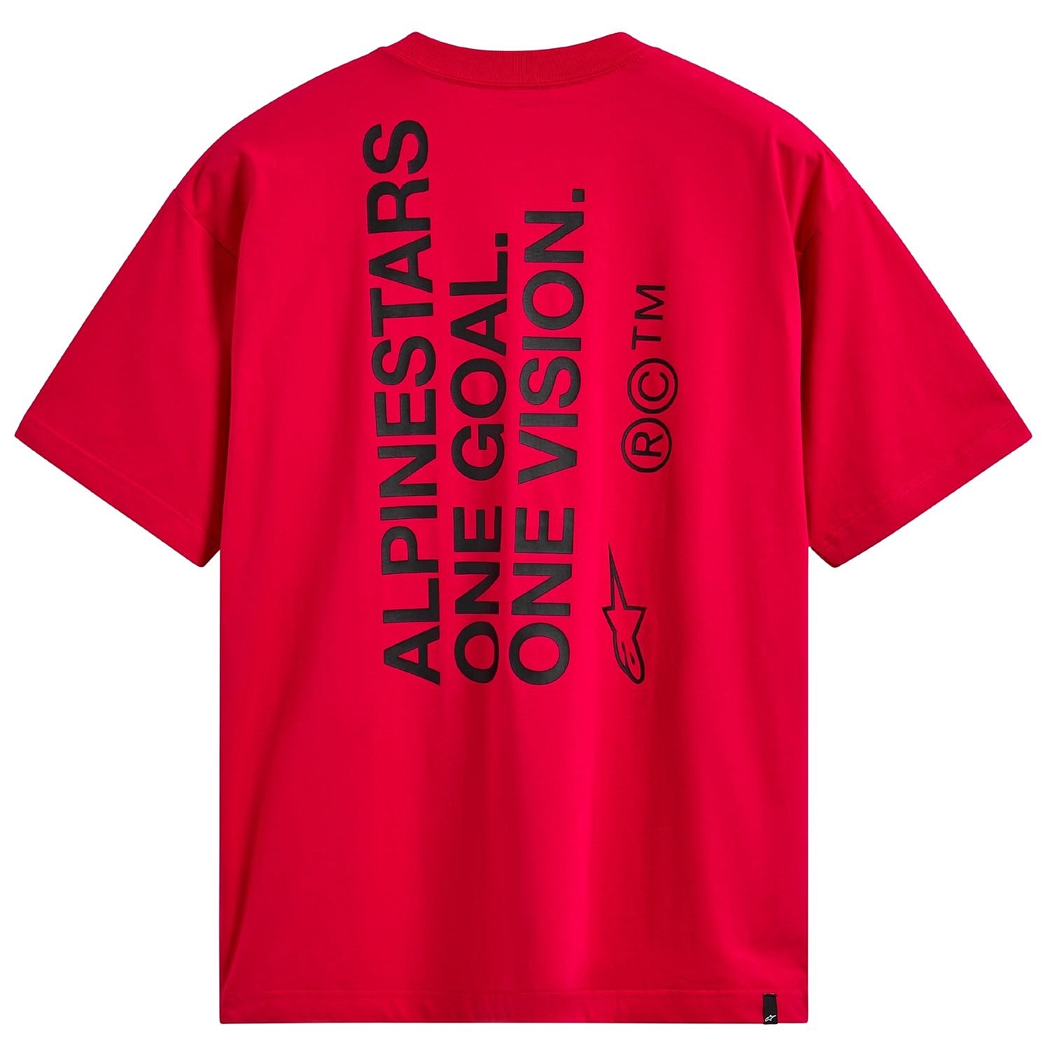 T-Shirt Alpinestars One Oversized CSF - Red - men´s