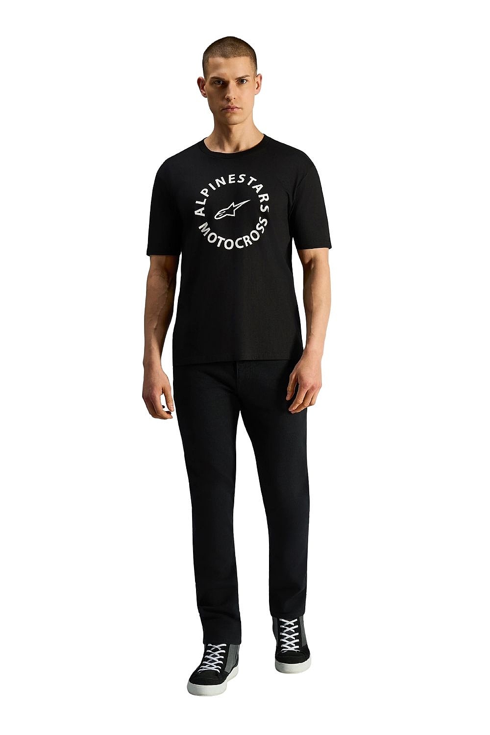 T-Shirt Alpinestars MX CSF - Black - men´s