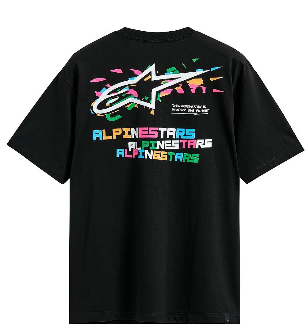 koszulka Alpinestars Wild Oversized CSF - Black - men´s