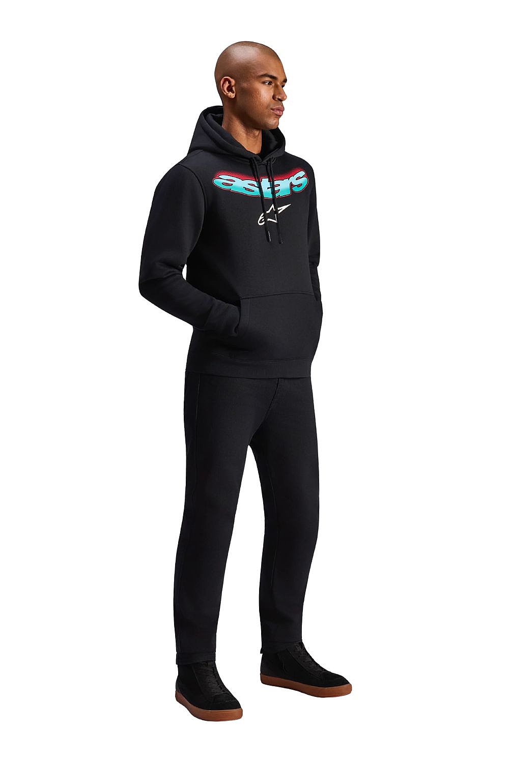 bluza Alpinestars Ellipsoid Hoodie - Black - men´s