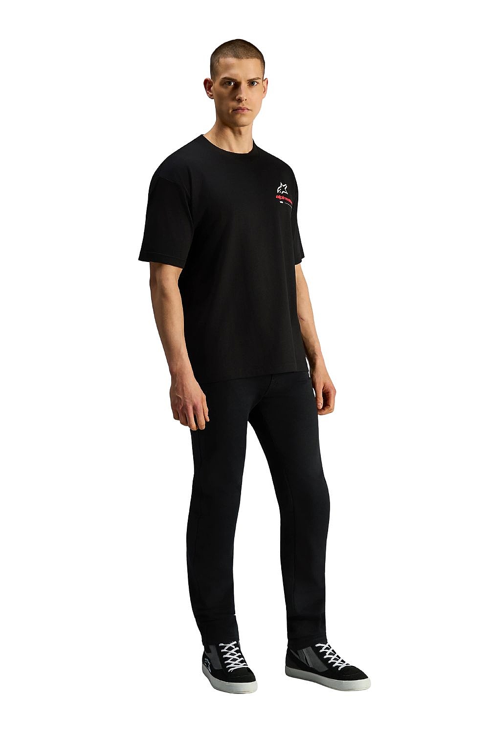 T-Shirt Alpinestars Overhang Oversized CSF - Black - men´s