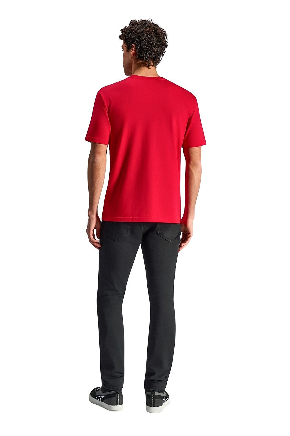 T-Shirt Alpinestars Ride 4.0 CSF - Red/Hi Vis Yellow/Black - men´s