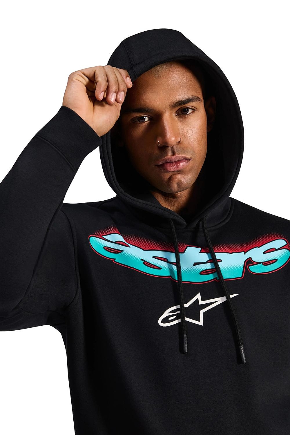 bluza Alpinestars Ellipsoid Hoodie - Black - men´s