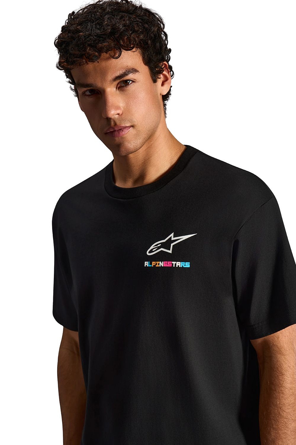 koszulka Alpinestars Wild Oversized CSF - Black - men´s