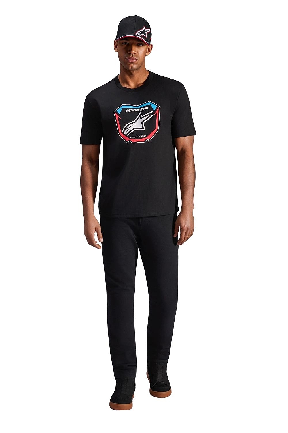 T-shirt Alpinestars Plate CSF - Black - men´s