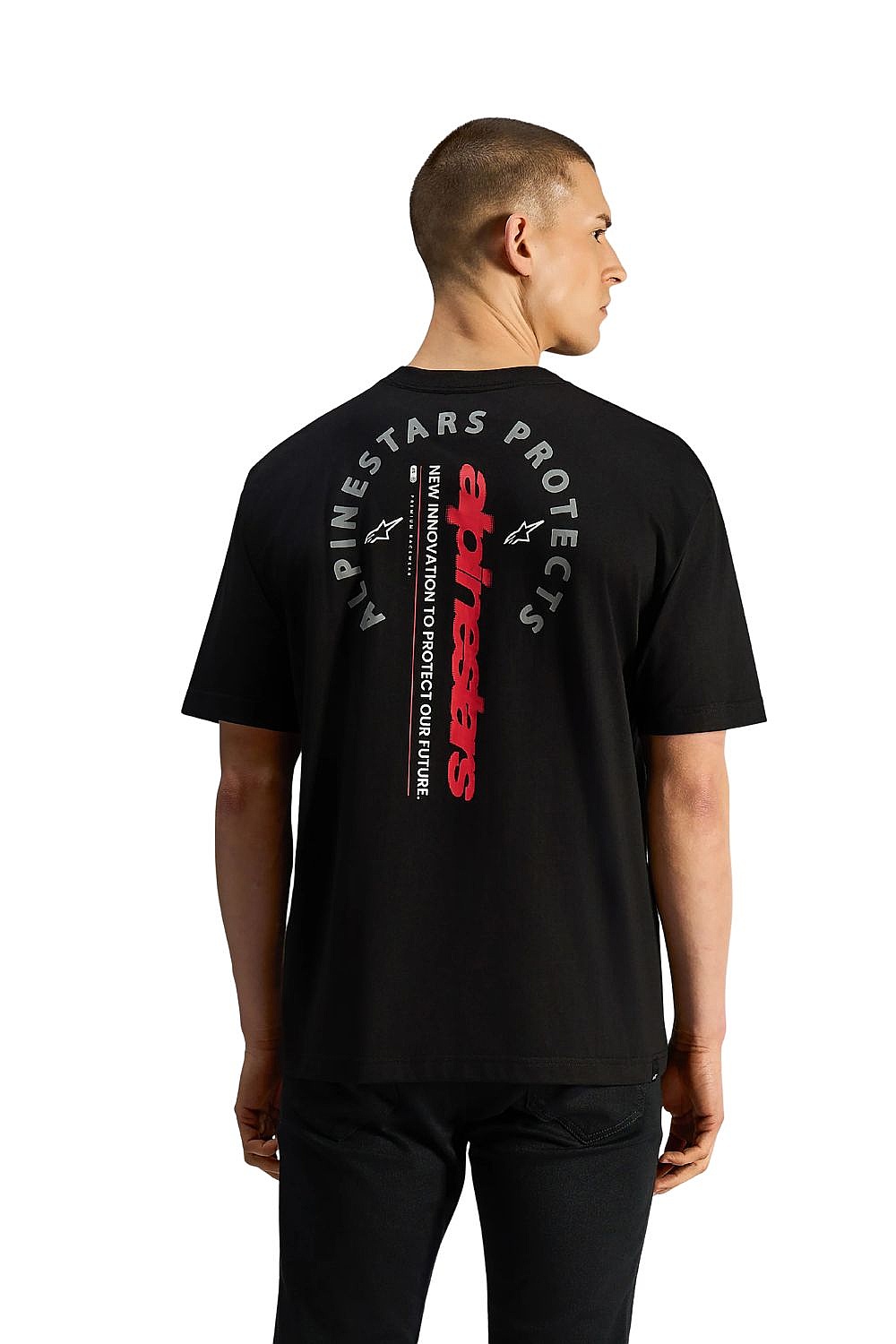 T-Shirt Alpinestars Overhang Oversized CSF - Black - men´s