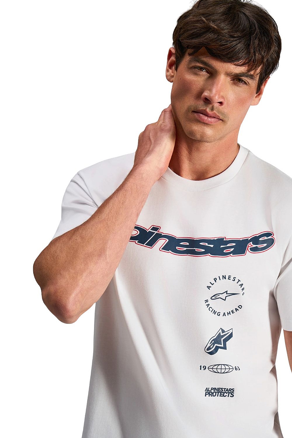 koszulka Alpinestars Abus CSF - White - men´s