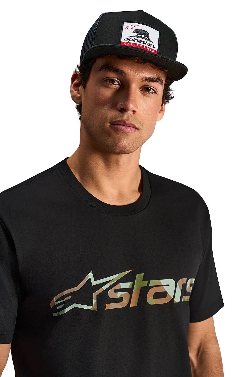 T-Shirt Alpinestars Verdure Camo CSF - Black - men´s