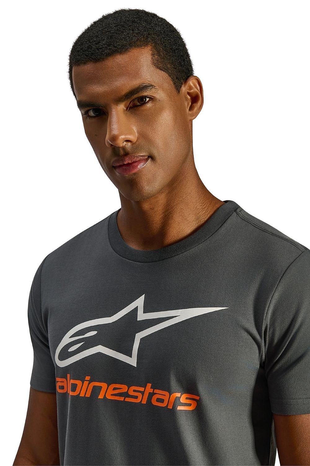 T-Shirt Alpinestars Always 2.0 CSF - Charcoal/White - men´s