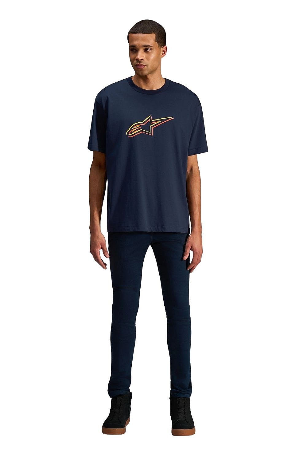 T-shirt Alpinestars Alter Oversized CSF - Navy - men´s