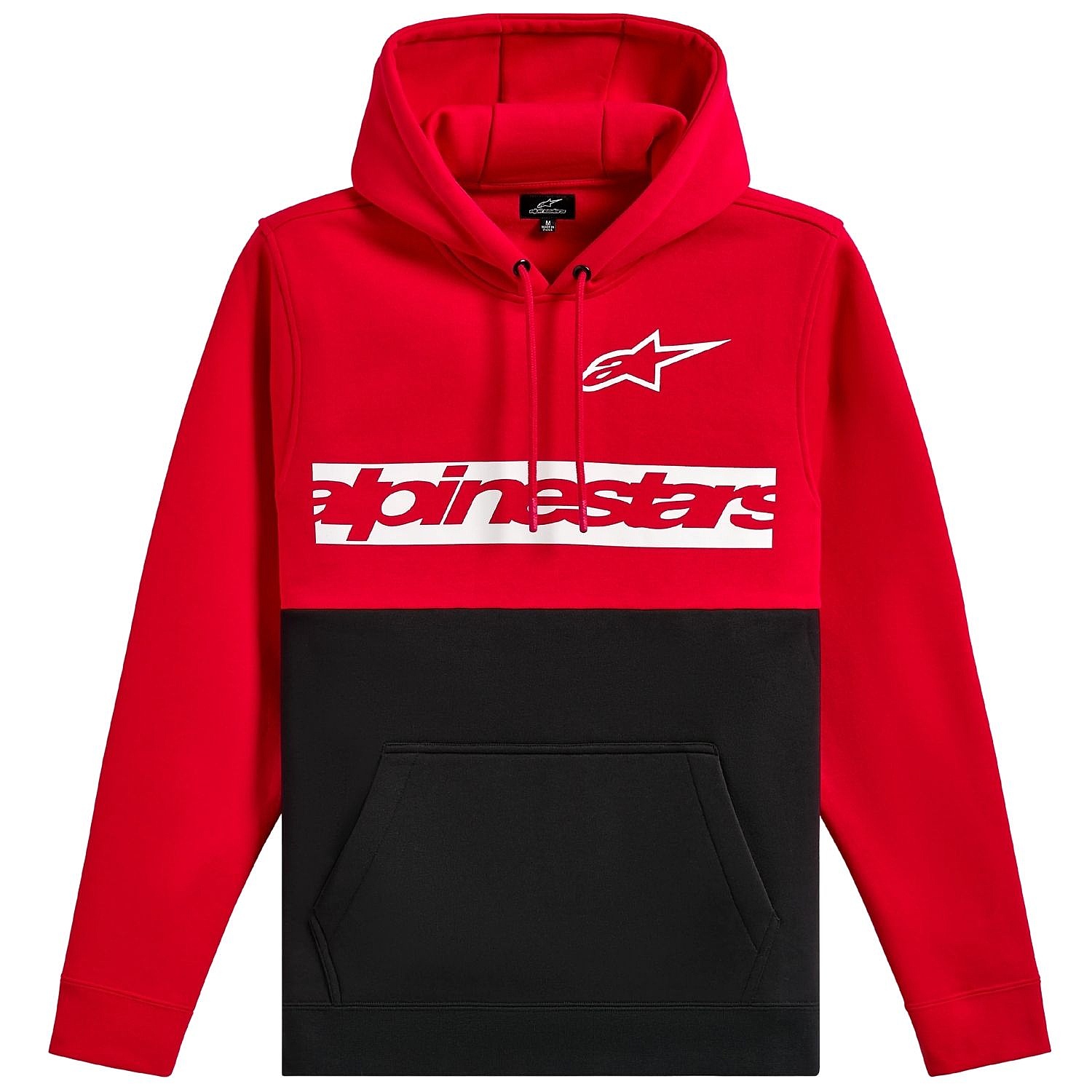 Sweatshirt Alpinestars Parallel Hoodie - Red/Black - men´s