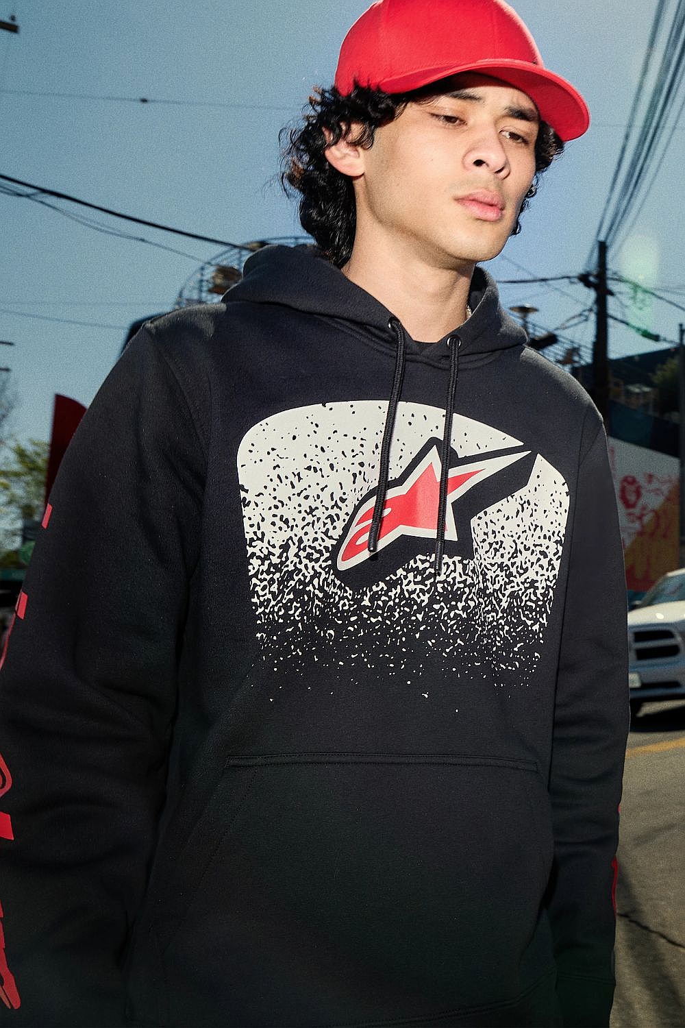 bluza Alpinestars Obsessed Hoodie - Black - men´s
