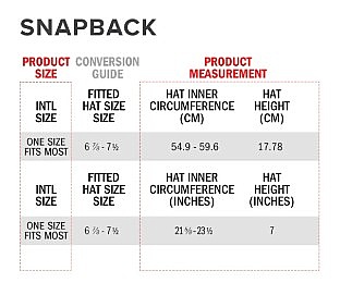 Kappe Alpinestars Ageless Snapback - Black/Red - men´s