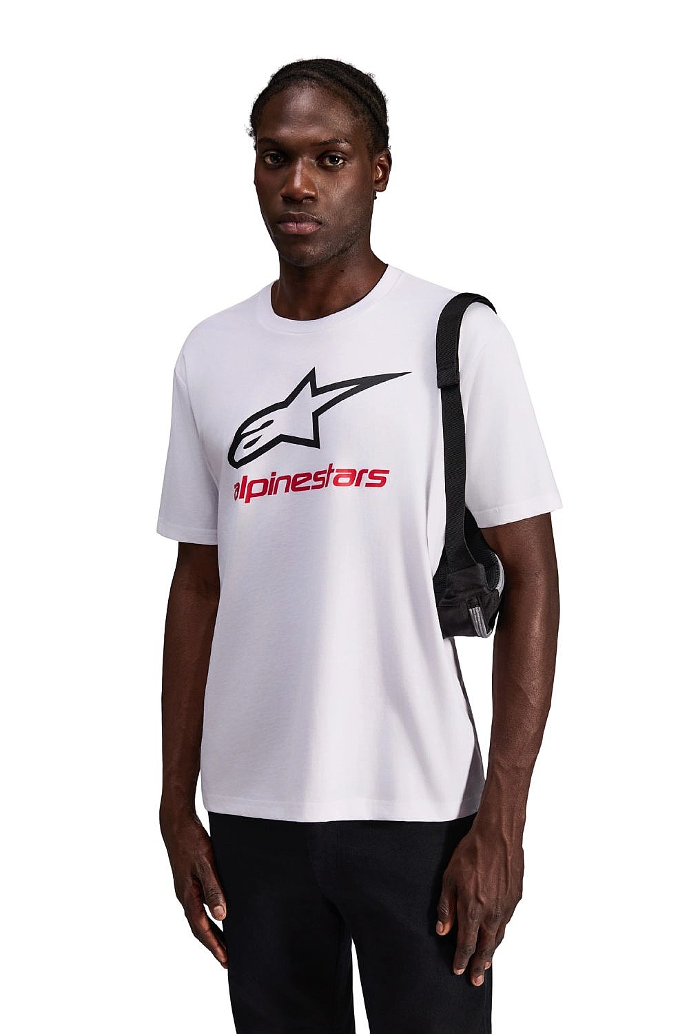 T-Shirt Alpinestars Always 2.0 CSF - White/Black/Red - men´s