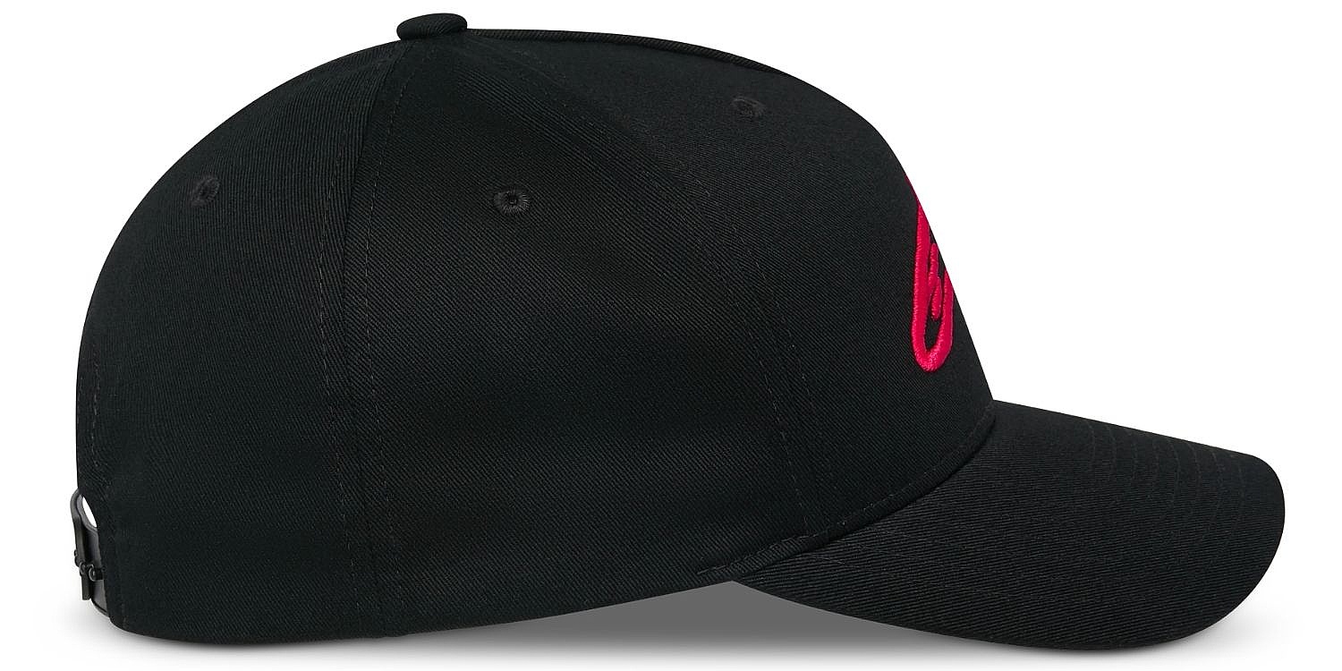 Kappe Alpinestars Ageless Snapback - Black/Red - men´s
