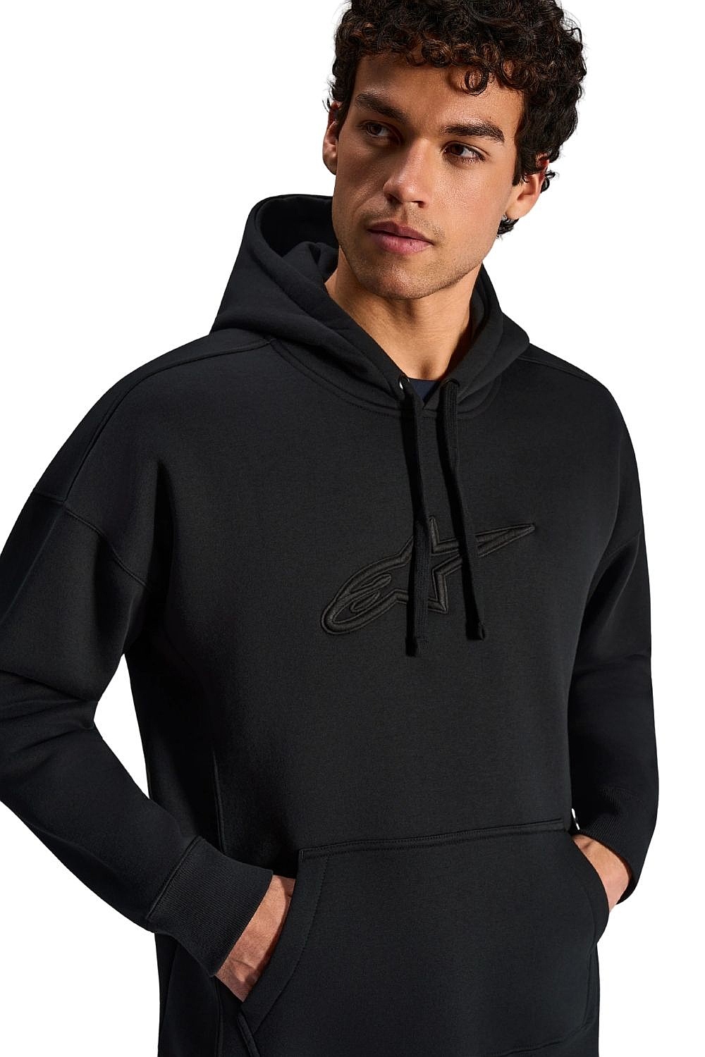 bluza Alpinestars Emergent Oversized Hoodie - Black - men´s