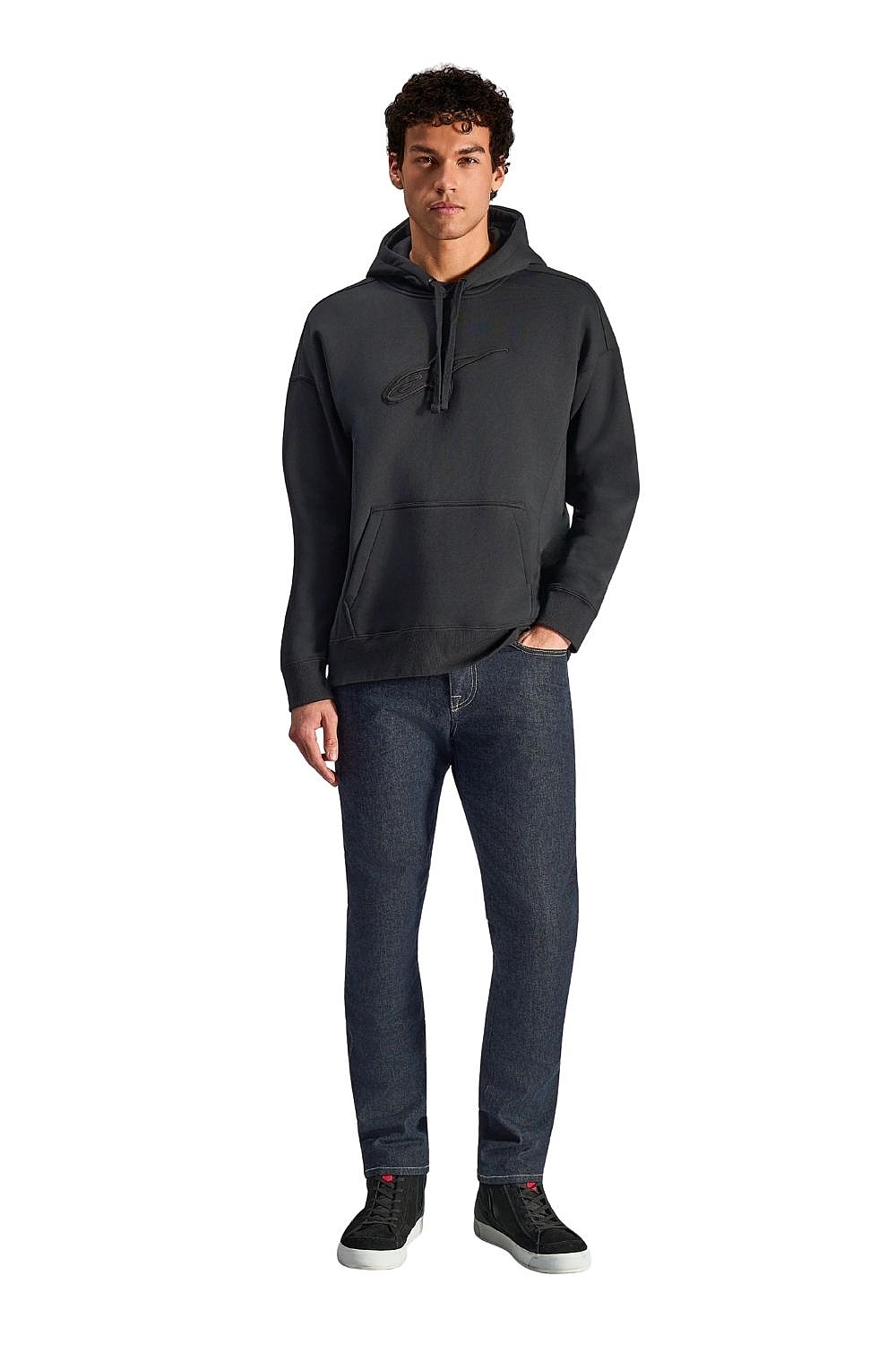 bluza Alpinestars Emergent Oversized Hoodie - Black - men´s