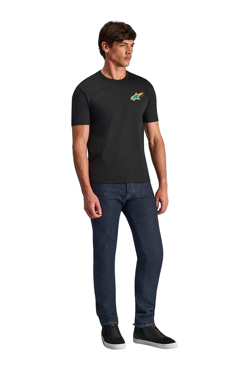 T-Shirt Alpinestars Angler CSF - Black - men´s