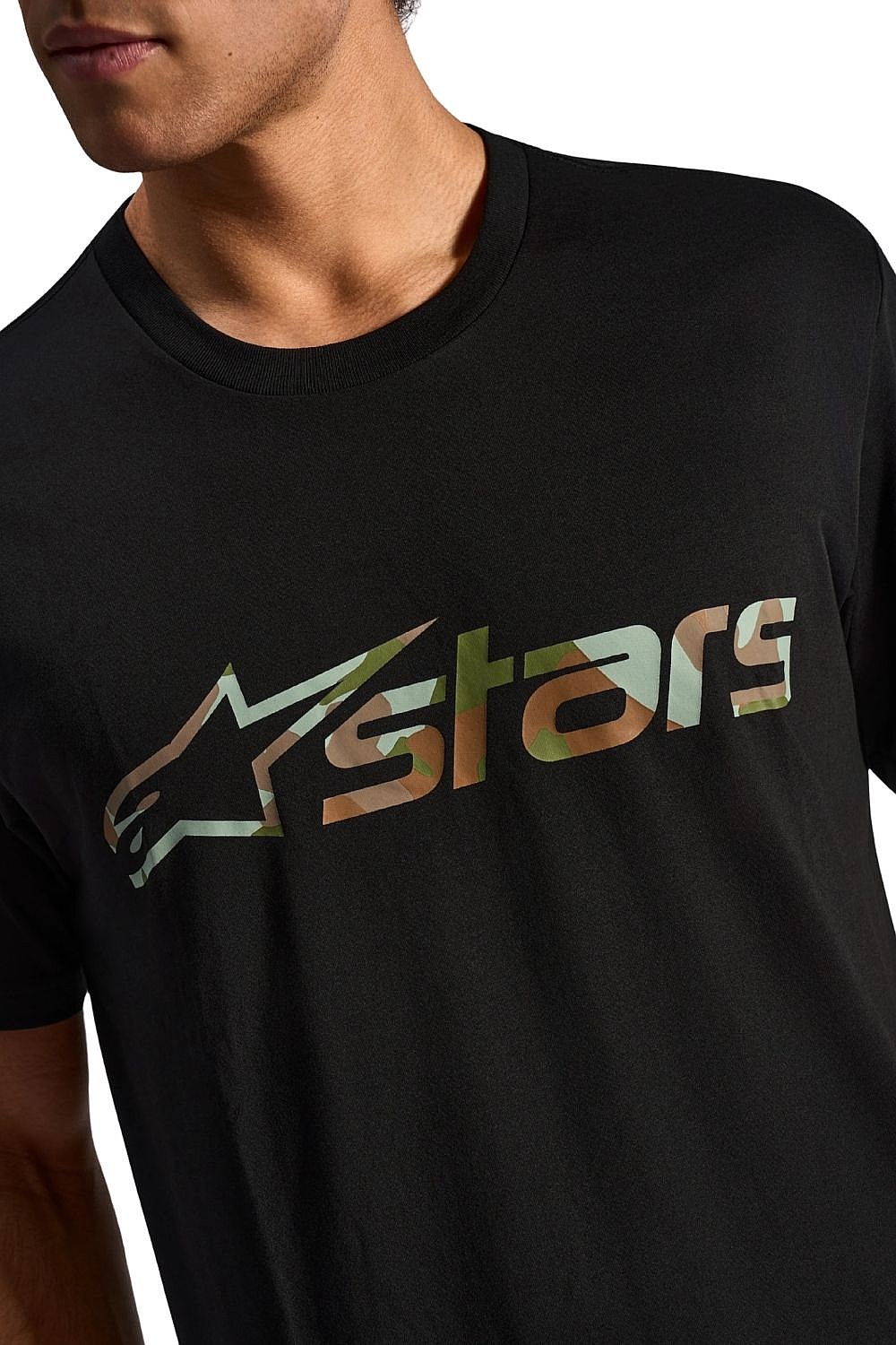 T-Shirt Alpinestars Verdure Camo CSF - Black - men´s