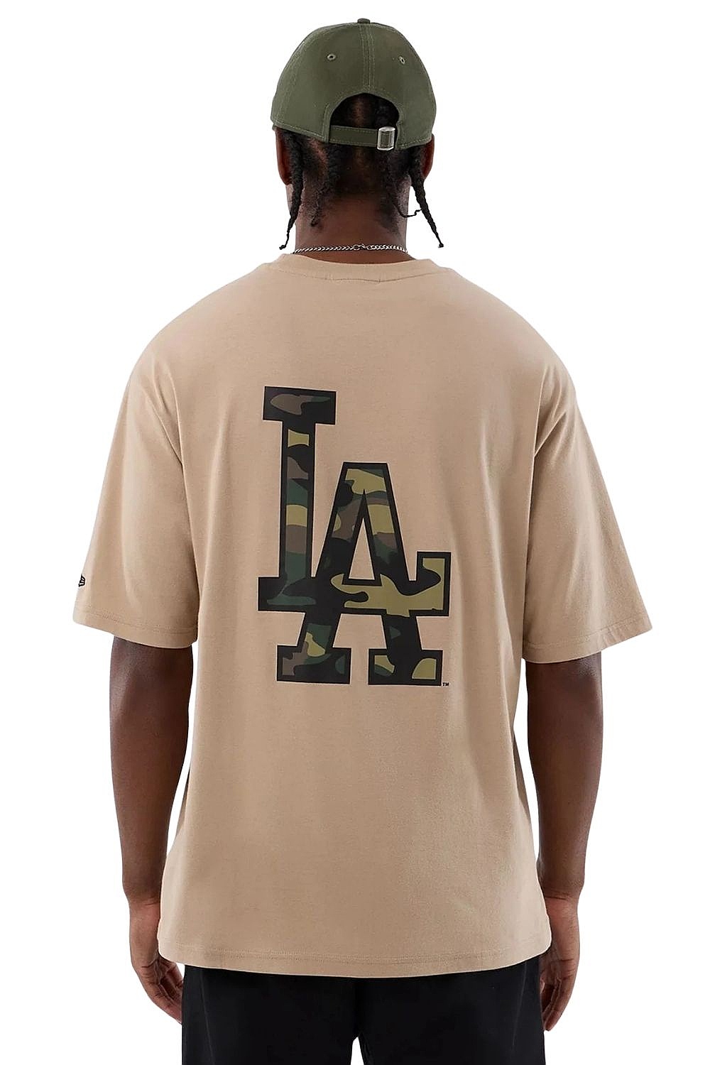 koszulka New Era Infill Oversized MLB Los Angeles Dodgers - Camo