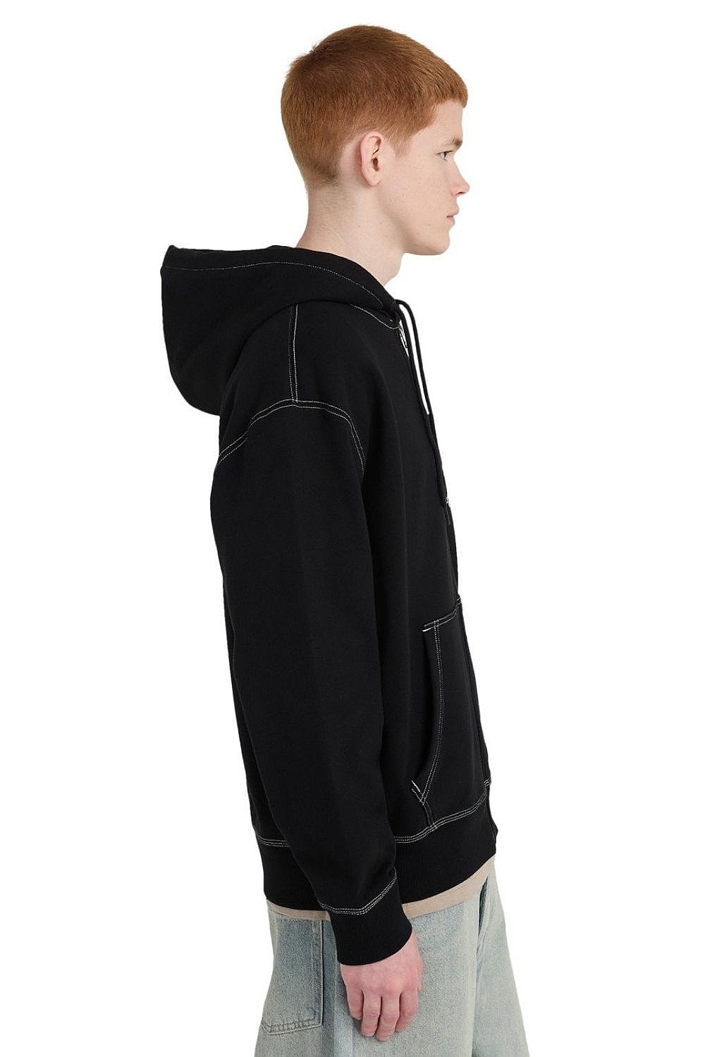 sweatshirt Element Keychain Zip - FBK/Flint Black - men´s