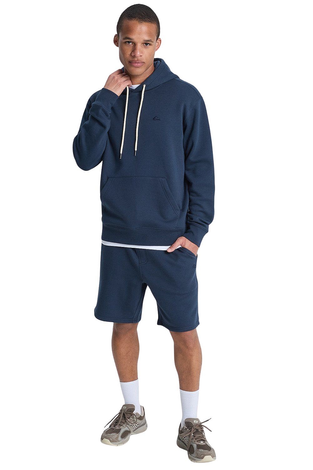 Sweatshirt Quiksilver Salt Water Hoodie - KTP0/Dark Navy - men´s