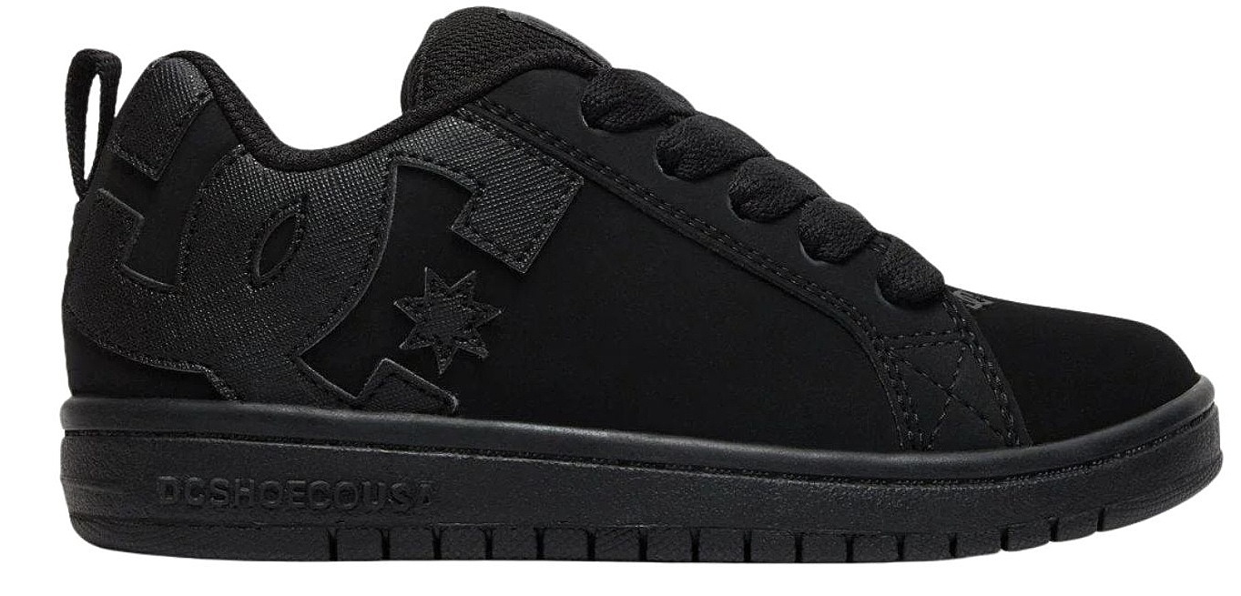 shoes DC Court Graffik - BB2/Black/Black - unisex junior