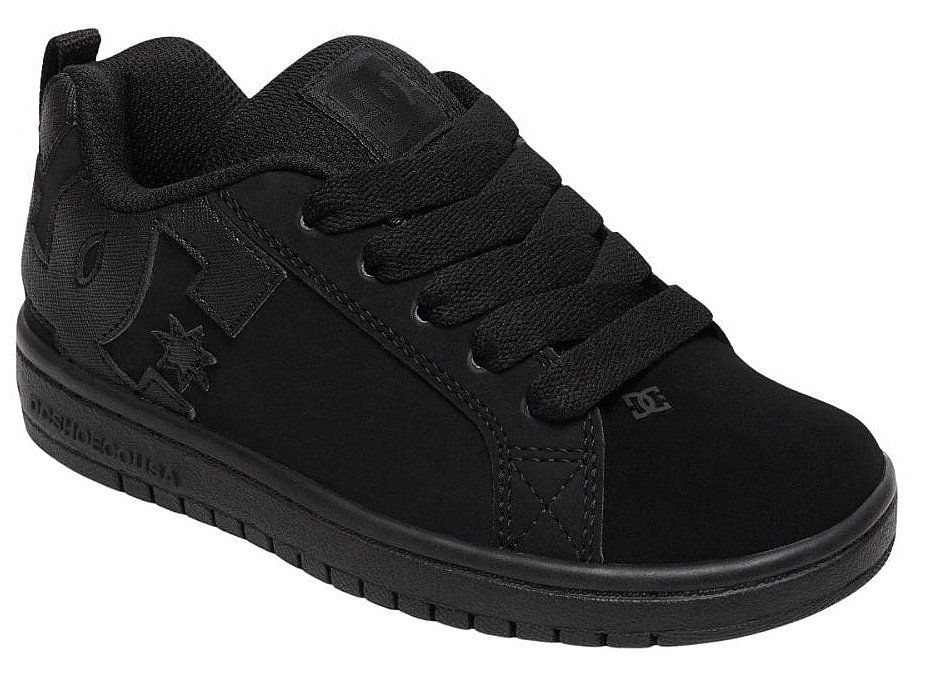 shoes DC Court Graffik - BB2/Black/Black - unisex junior